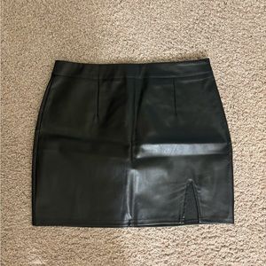 Leather Faux Skirt from LuLu’s